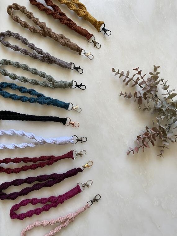 Macrame Wristlet