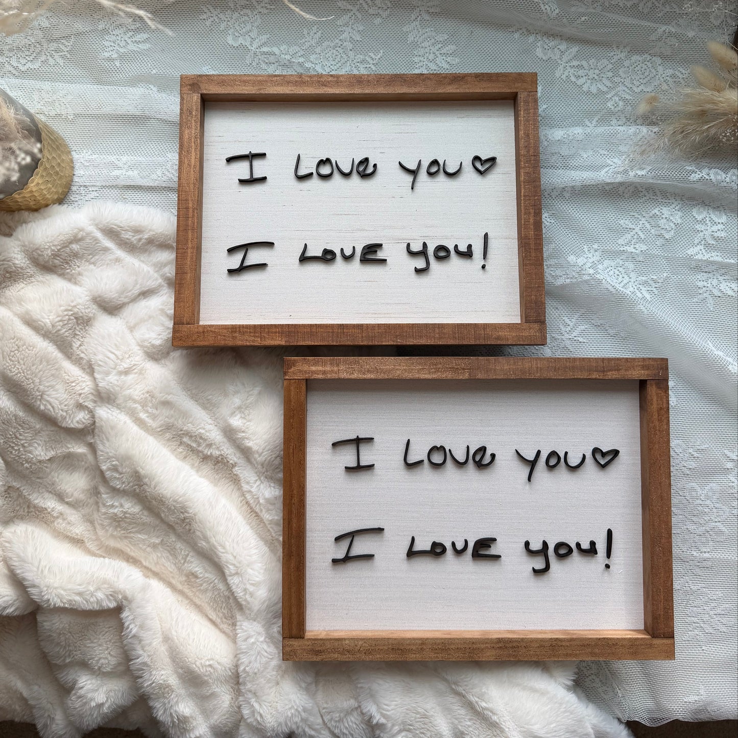 Two "I love you's"