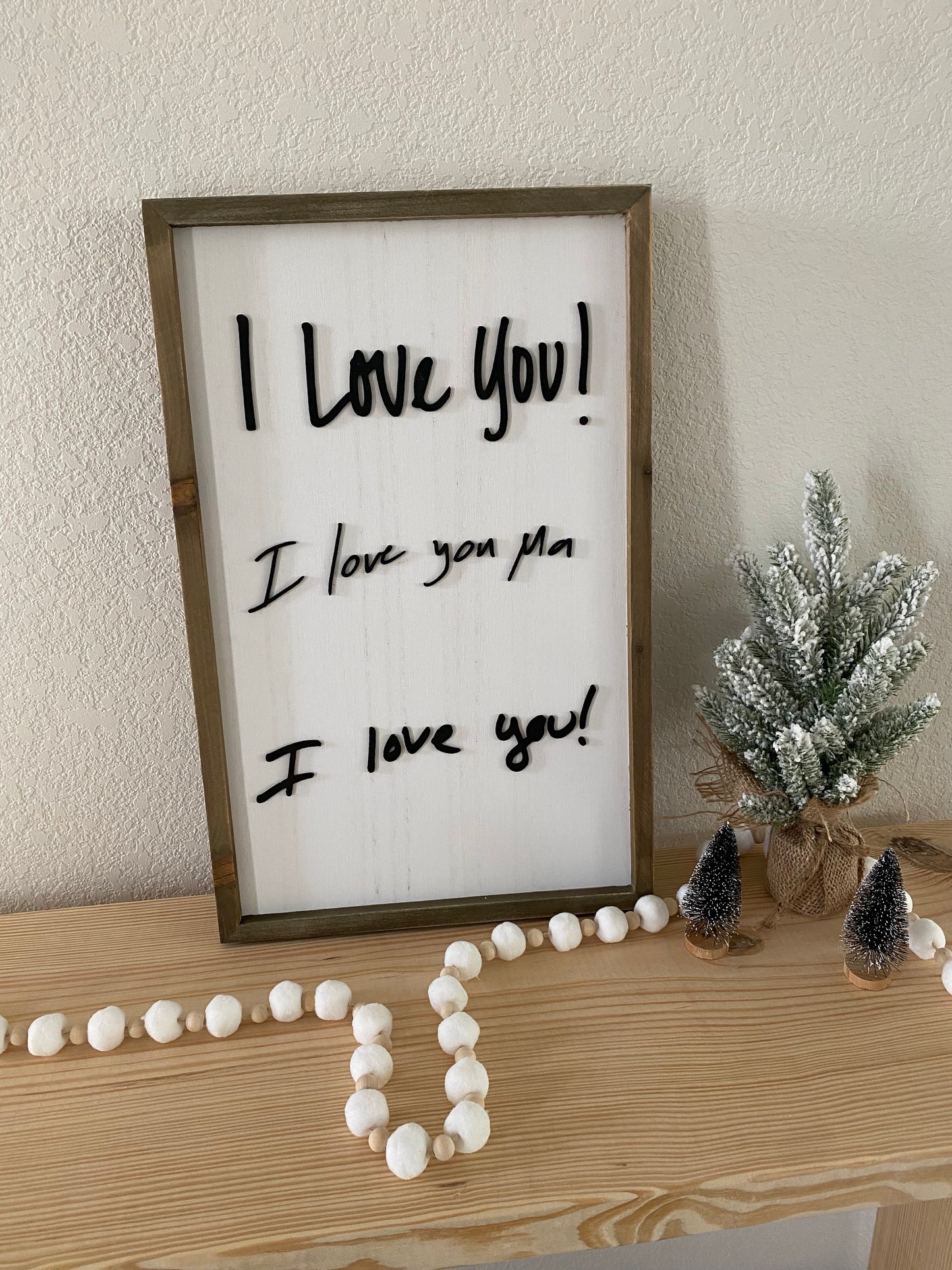 multiple "I love you" sign