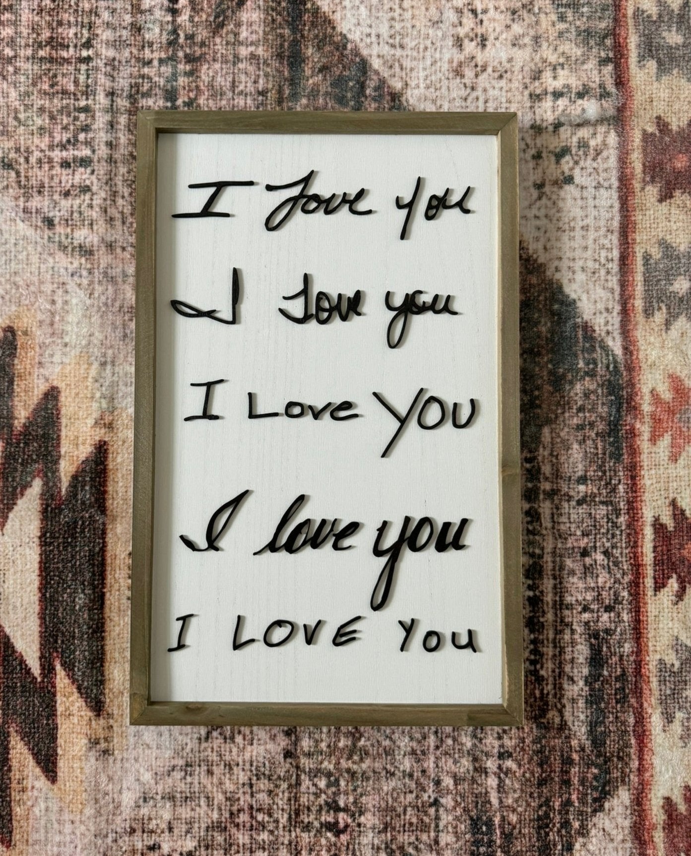 "I love you" sign