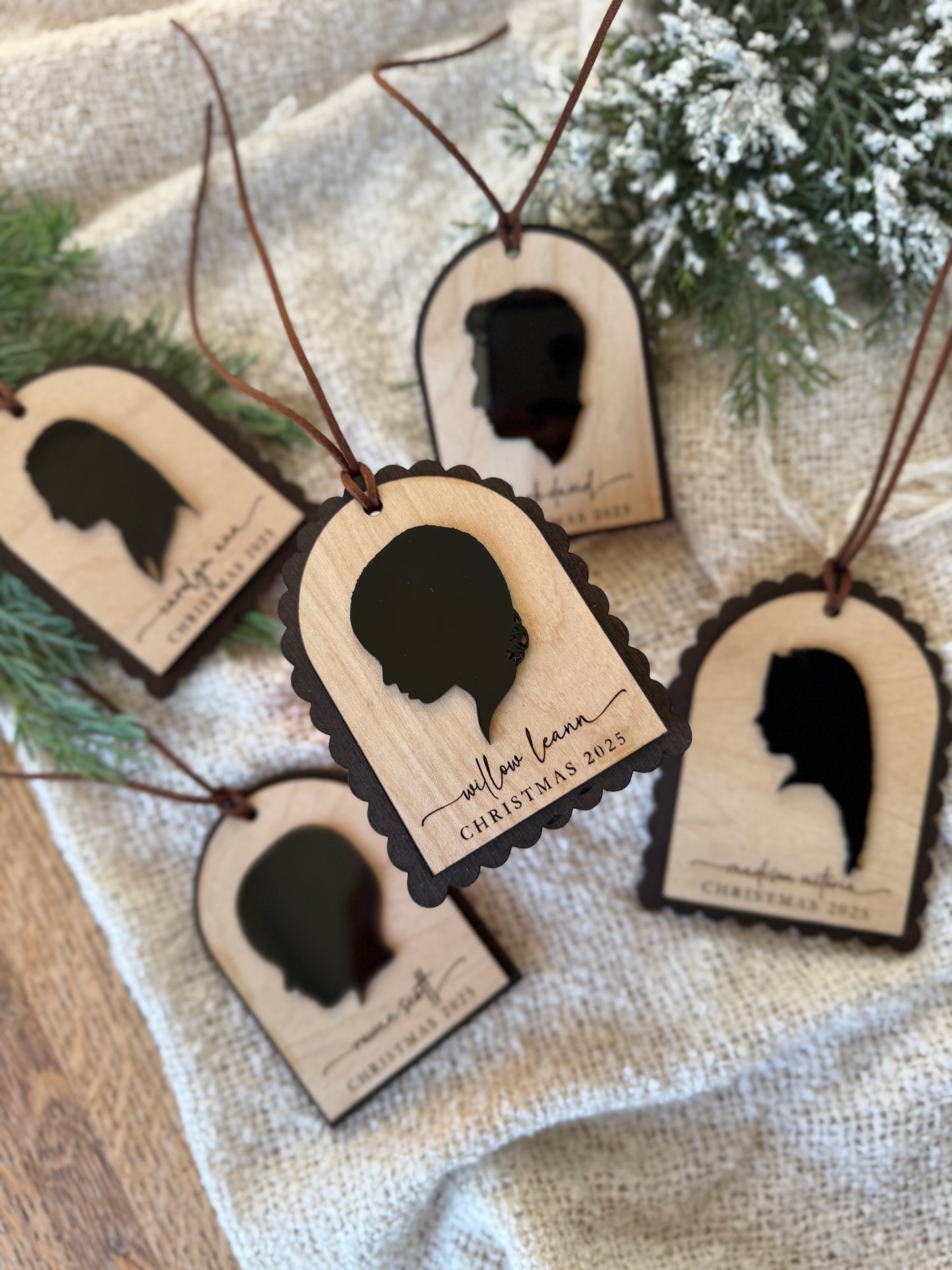 Silhouette Ornament