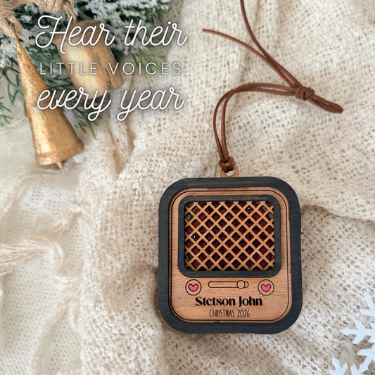 Personalized Voice Recording Ornament