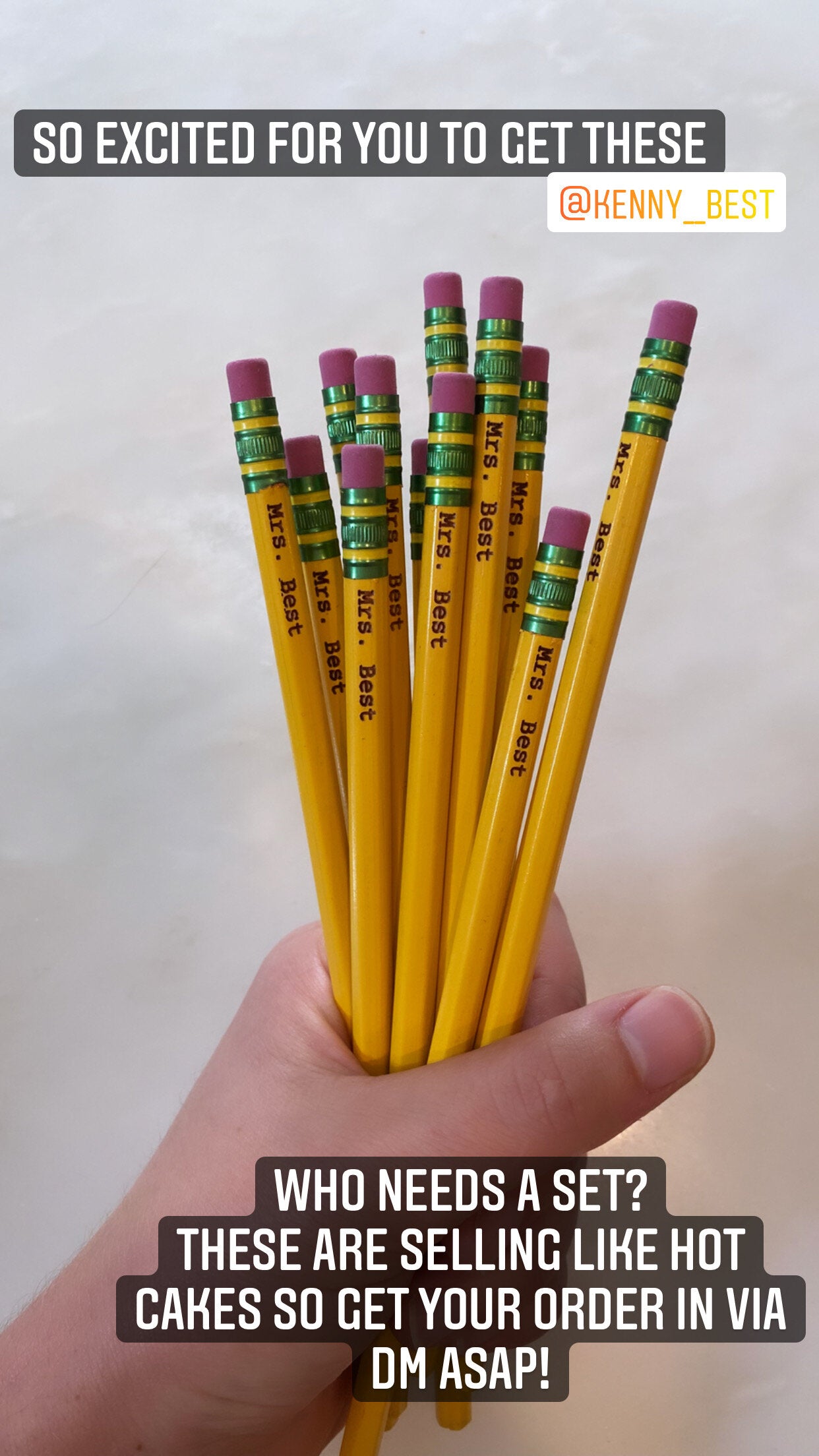 Custom Engraved Pencils