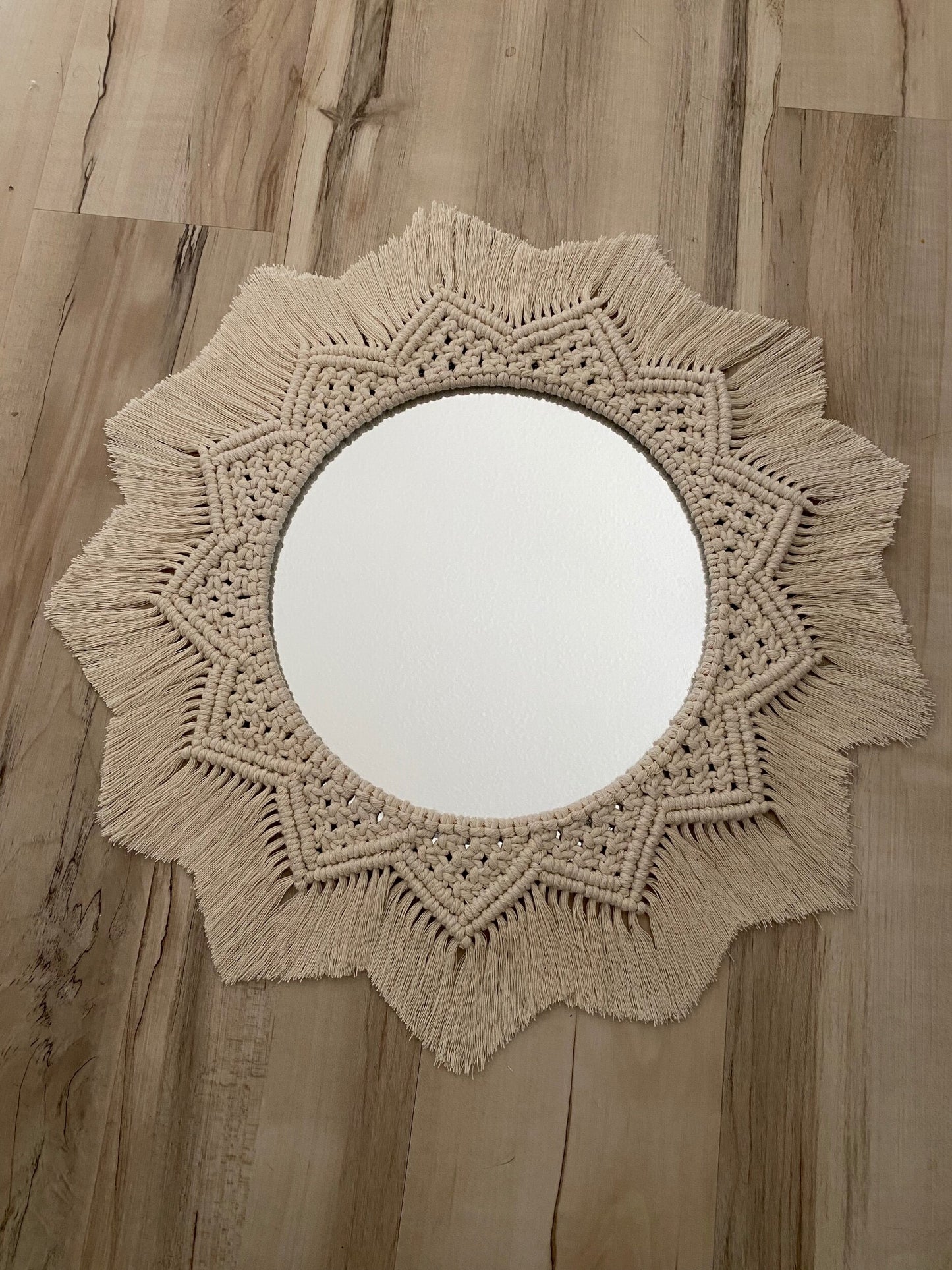 Macrame Mirror