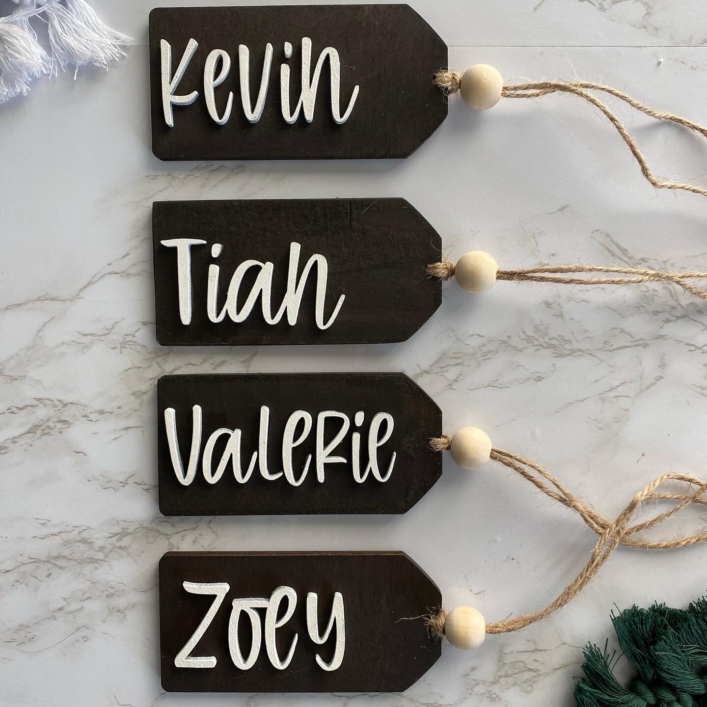 Personalized Name Tags