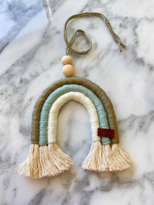 Macrame Rainbow |  Sage