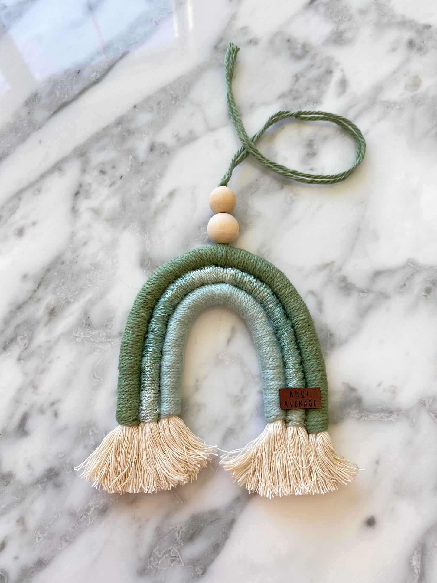 Macrame Rainbow | Pistachio