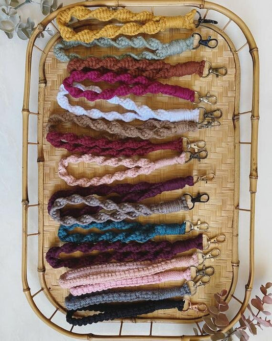 Macrame Wristlet
